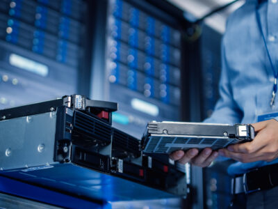 In,The,Modern,Data,Center:,It,Engineer,Is,Holding,New